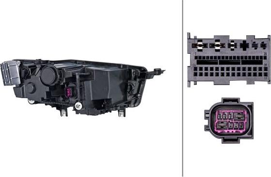 HELLA 1LX 014 891-431 - Основна фара autocars.com.ua