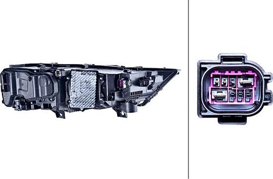 HELLA 1LX 354 881-091 - Основна фара autocars.com.ua