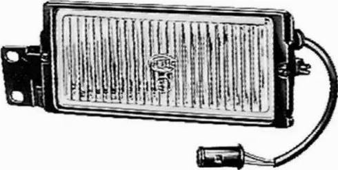 HELLA 1NB 003 659-131 - Противотуманная фара autocars.com.ua