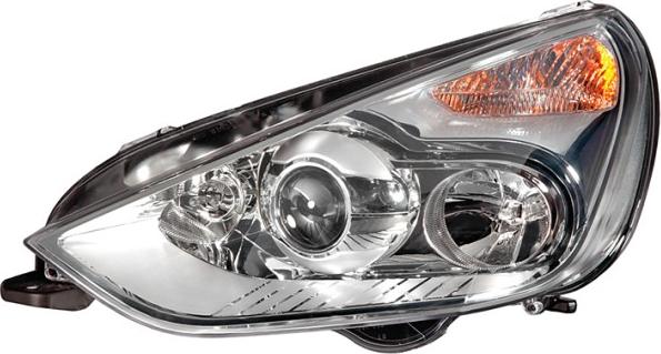 HELLA 1ZS 009 250-851 - Основна фара autocars.com.ua