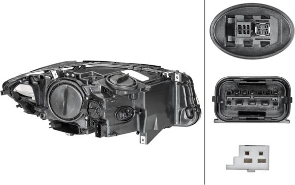 HELLA 1ZS 010 131-611 - Основна фара autocars.com.ua