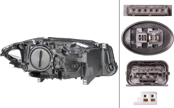 HELLA 1ZS 010 131-631 - Основна фара autocars.com.ua