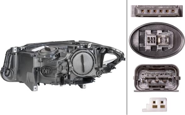 HELLA 1ZS 010 131-661 - Основна фара autocars.com.ua