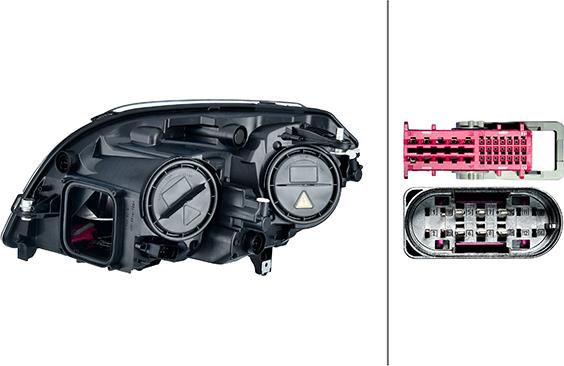 HELLA 1ZS 354 878-161 - Основна фара autocars.com.ua