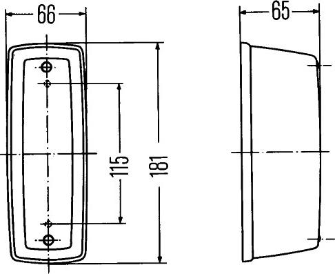 HELLA 2BA 001 221-031 - Бічний ліхтар, покажчик повороту autocars.com.ua