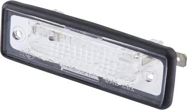 HELLA 2KA 004 331-031 - Ліхтар освітлення номерного знака autocars.com.ua