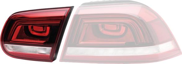 HELLA 2SA 010 698-161 - Задній ліхтар autocars.com.ua