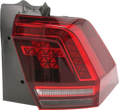 HELLA 2SD 012 521-061 - Задній ліхтар autocars.com.ua