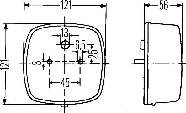 HELLA 2SE 002 578-701 - Задній ліхтар autocars.com.ua