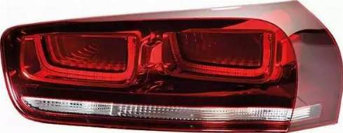 HELLA 2SK 011 055-051 - Задній ліхтар autocars.com.ua