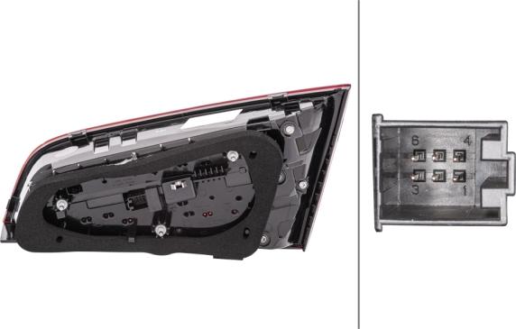 HELLA 2SV 012 837-091 - Задний фонарь avtokuzovplus.com.ua