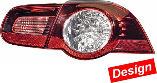 HELLA 2VA 009 246-861 - Комлект заднього освітлення autocars.com.ua