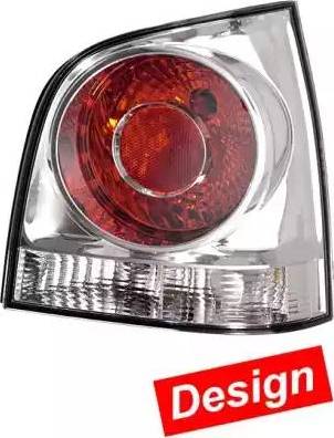 HELLA 2VA 965 303-821 - Комлект заднього освітлення autocars.com.ua