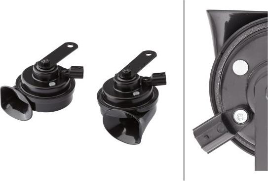 HELLA 3FH 012 010-121 - Звуковий сигнал autocars.com.ua