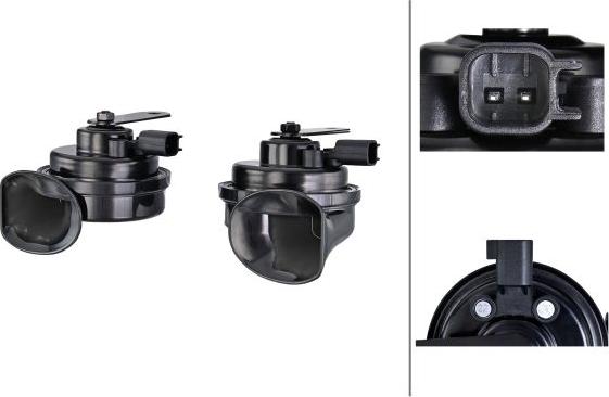 HELLA 3FH 012 010-191 - Звуковий сигнал autocars.com.ua