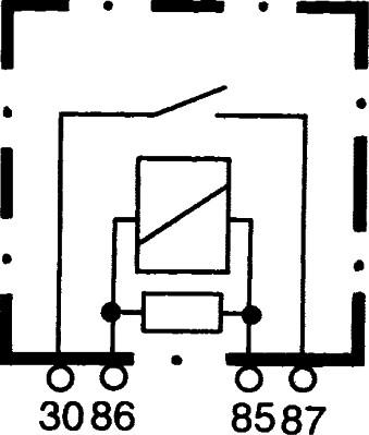 HELLA 4RA 007 791-021 - Реле, робочий струм autocars.com.ua