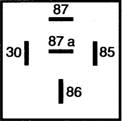 HELLA 4RD 965 400-027 - Реле, робочий струм autocars.com.ua