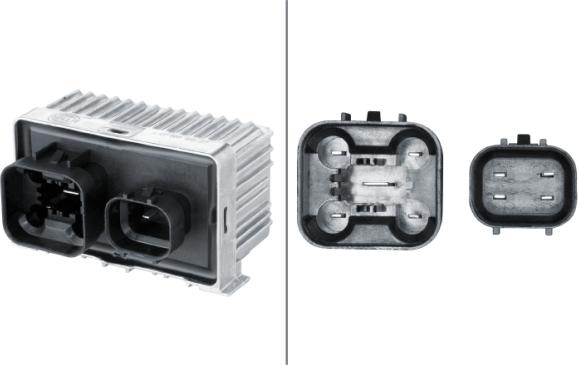 HELLA 4RV 008 188-671 - Блок управління, реле, система розжарювання autocars.com.ua