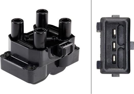 HELLA 5DA 193 175-351 - Котушка запалювання autocars.com.ua