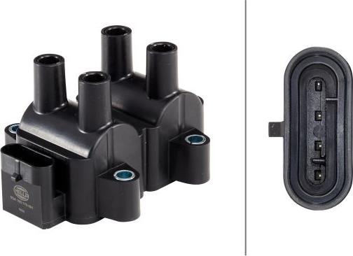 HELLA 5DA 193 175-391 - Котушка запалювання autocars.com.ua