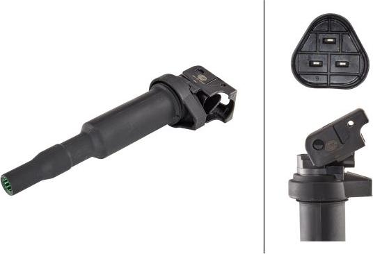 HELLA 5DA 193 175-491 - Котушка запалювання autocars.com.ua