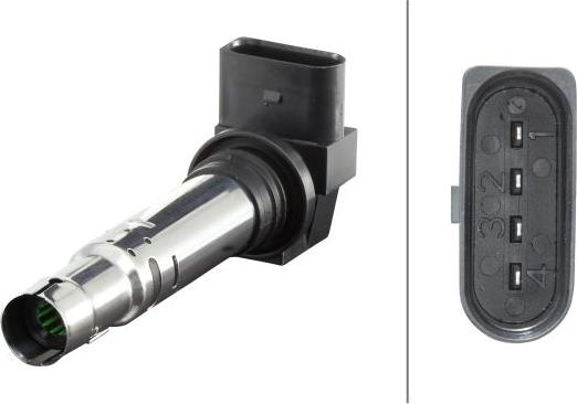 HELLA 5DA 193 175-501 - Котушка запалювання autocars.com.ua