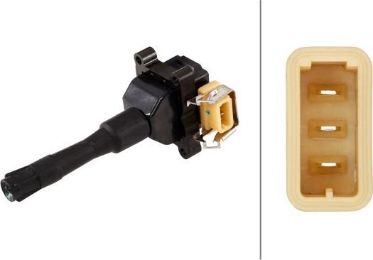 HELLA 5DA 193 175-541 - Котушка запалювання autocars.com.ua