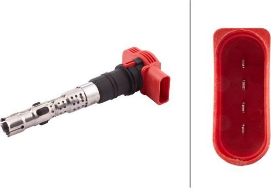 HELLA 5DA 193 175-591 - Котушка запалювання autocars.com.ua