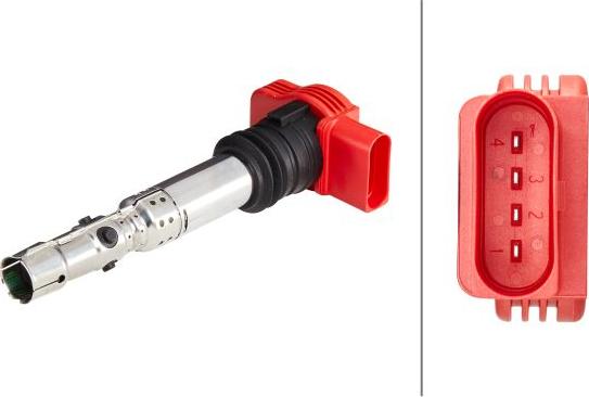 HELLA 5DA 193 175-701 - Котушка запалювання autocars.com.ua