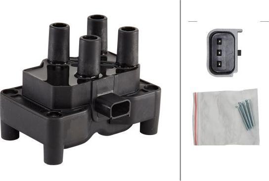 HELLA 5DA 193 175-791 - Котушка запалювання autocars.com.ua