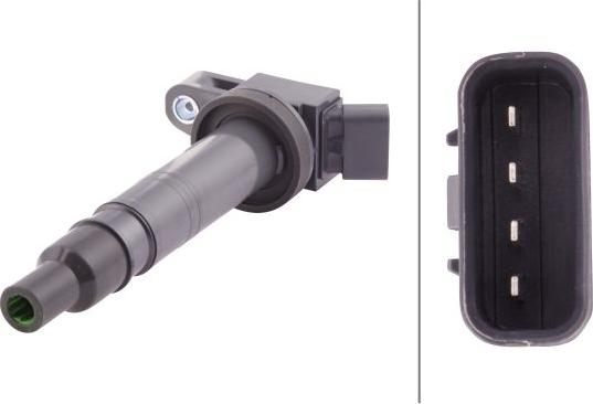 HELLA 5DA 193 175-941 - Котушка запалювання autocars.com.ua