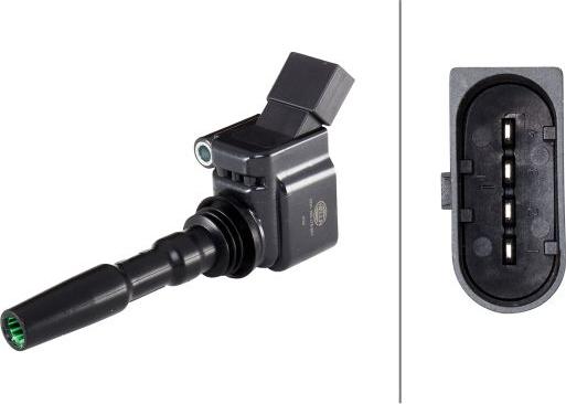 HELLA 5DA 193 175-951 - Котушка запалювання autocars.com.ua