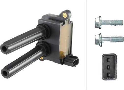 HELLA 5DA230035-951 - Котушка запалювання autocars.com.ua