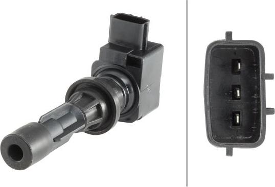 HELLA 5DA230036-061 - Котушка запалювання autocars.com.ua