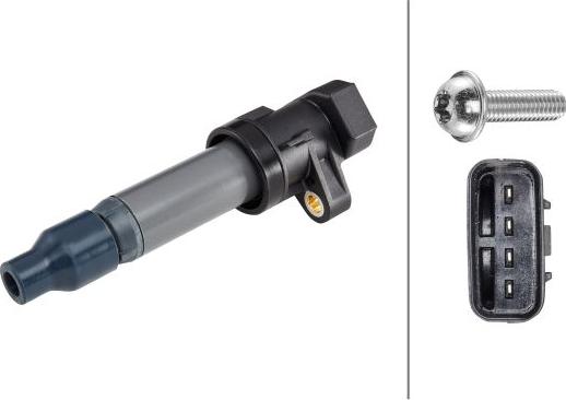 HELLA 5DA230036-071 - Котушка запалювання autocars.com.ua