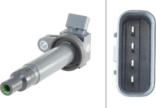 HELLA 5DA 358 057-121 - Котушка запалювання autocars.com.ua