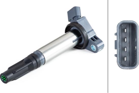 HELLA 5DA 358 057-451 - Котушка запалювання autocars.com.ua