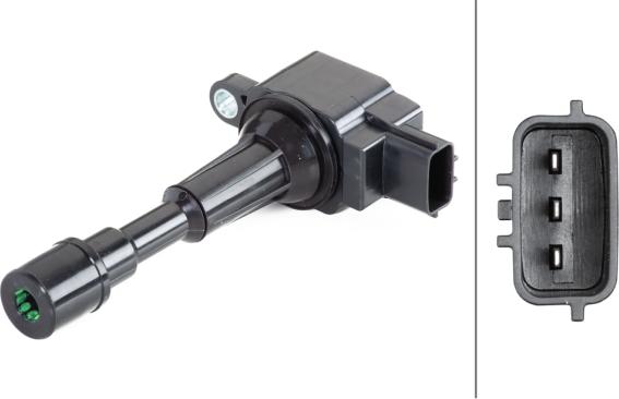 HELLA 5DA 358 057-481 - Котушка запалювання autocars.com.ua