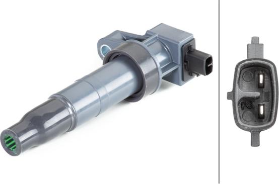 HELLA 5DA 358 057-491 - Котушка запалювання autocars.com.ua