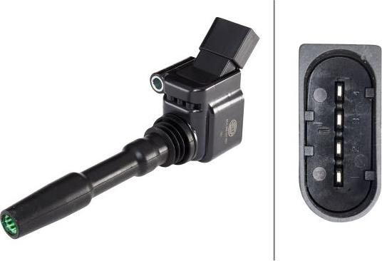 HELLA 5DA358057501 - Котушка запалювання autocars.com.ua