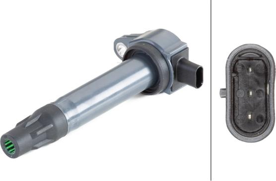 HELLA 5DA 358 057-531 - Котушка запалювання autocars.com.ua