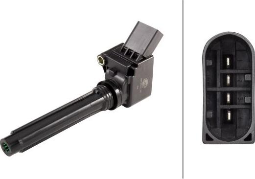 HELLA 5DA 358 057-561 - Котушка запалювання autocars.com.ua