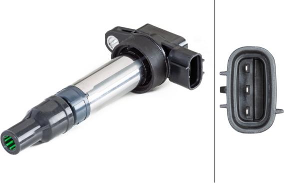 HELLA 5DA 358 057-641 - Котушка запалювання autocars.com.ua