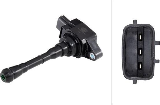 HELLA 5DA 358 057-661 - Котушка запалювання autocars.com.ua