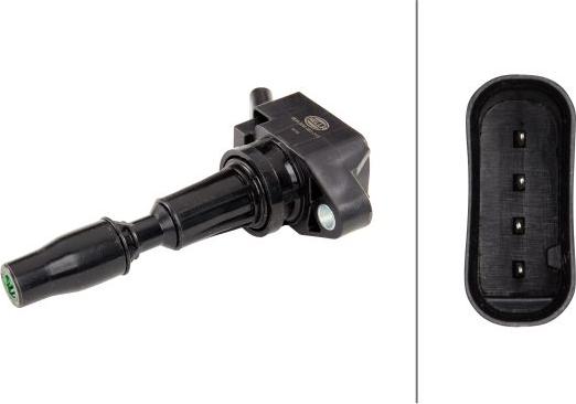 HELLA 5DA 358 057-711 - Котушка запалювання autocars.com.ua