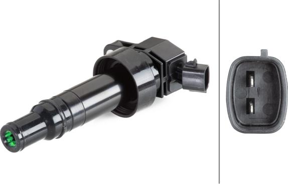 HELLA 5DA 358 057-821 - Котушка запалювання autocars.com.ua