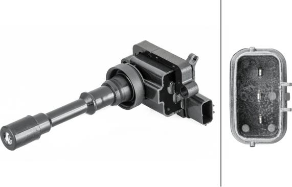 HELLA 5DA 358 057-831 - Котушка запалювання autocars.com.ua