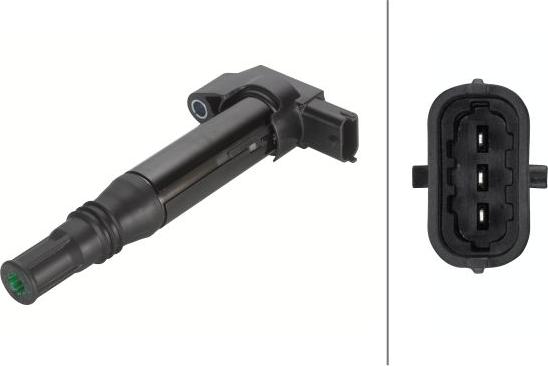 HELLA 5DA 358 057-931 - Котушка запалювання autocars.com.ua