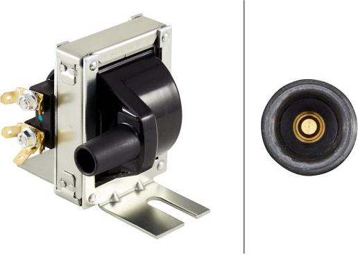 HELLA 5DA 358 057-991 - Котушка запалювання autocars.com.ua