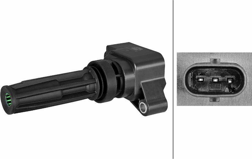 HELLA 5DA 358 101-501 - Котушка запалювання autocars.com.ua